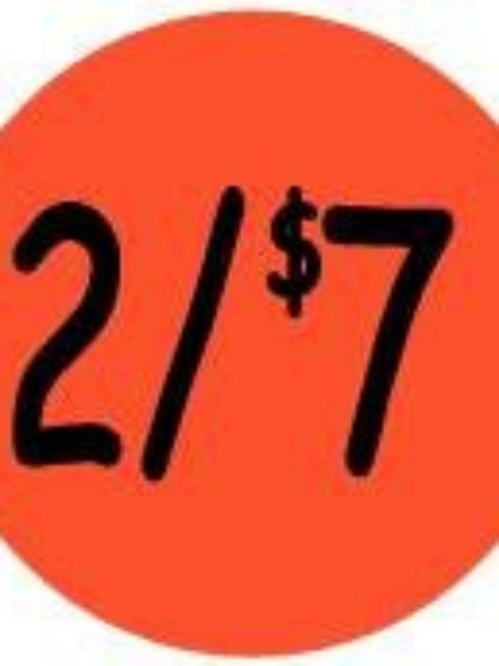 All Items $5 Each Or 2 For $7